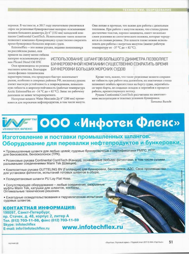 "ПОРТ НЬЮС ПОРТОВЫЙ СЕРВИС ГОДОВОЙ ОТЧЕТ 2017"